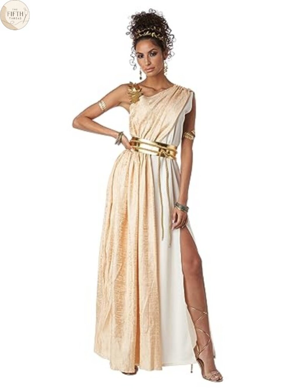 California Costumes Calico Golden Goddess Women's Costume XS Toga Dress